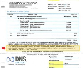 DNS Services is a scam!