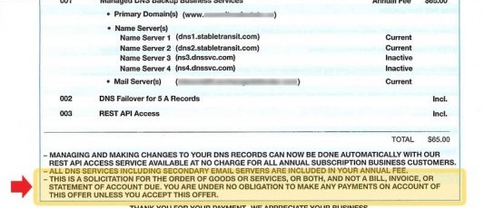 DNS Services is a scam!